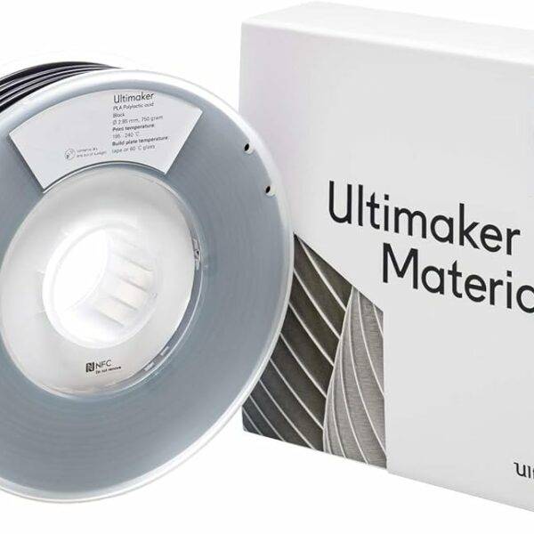 Ultimaker PLA Filament – Black 1.75mm 0.75kg