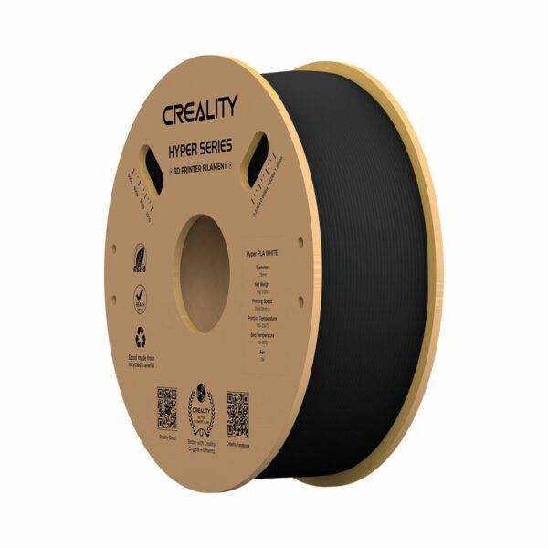 Creality 3D Printer Filament – Black PLA 1.75mm 1kg