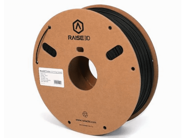Raise3D Premium PLA – Black 1.75mm 1kg